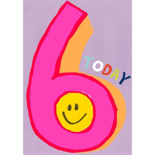 Picture of 6TH BIRTHDAY CARD